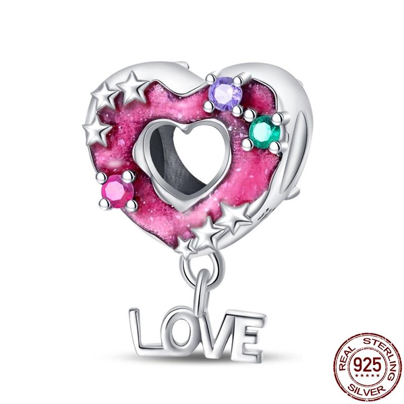 100% Real Copper French Fries Donuts Pendant Fit Original Pan Bracelet For Women Birthday Fine Jewelry Gift