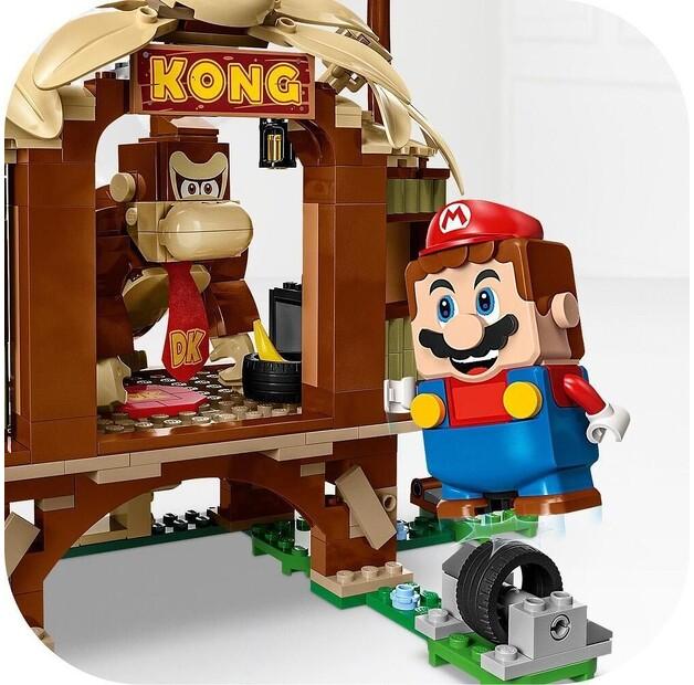 Набор для расширения домика на дереве LEGO Super Mario 71424 Donkey Kong
