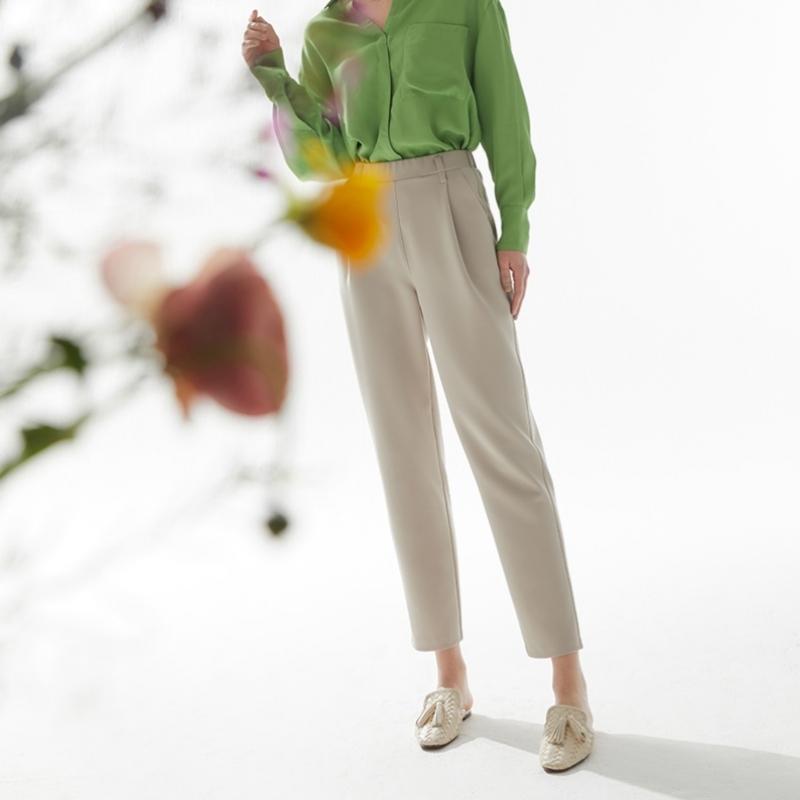 Baiyu Women Relax Hidden Fit Banding Pants 3 Types Selected Stbw
