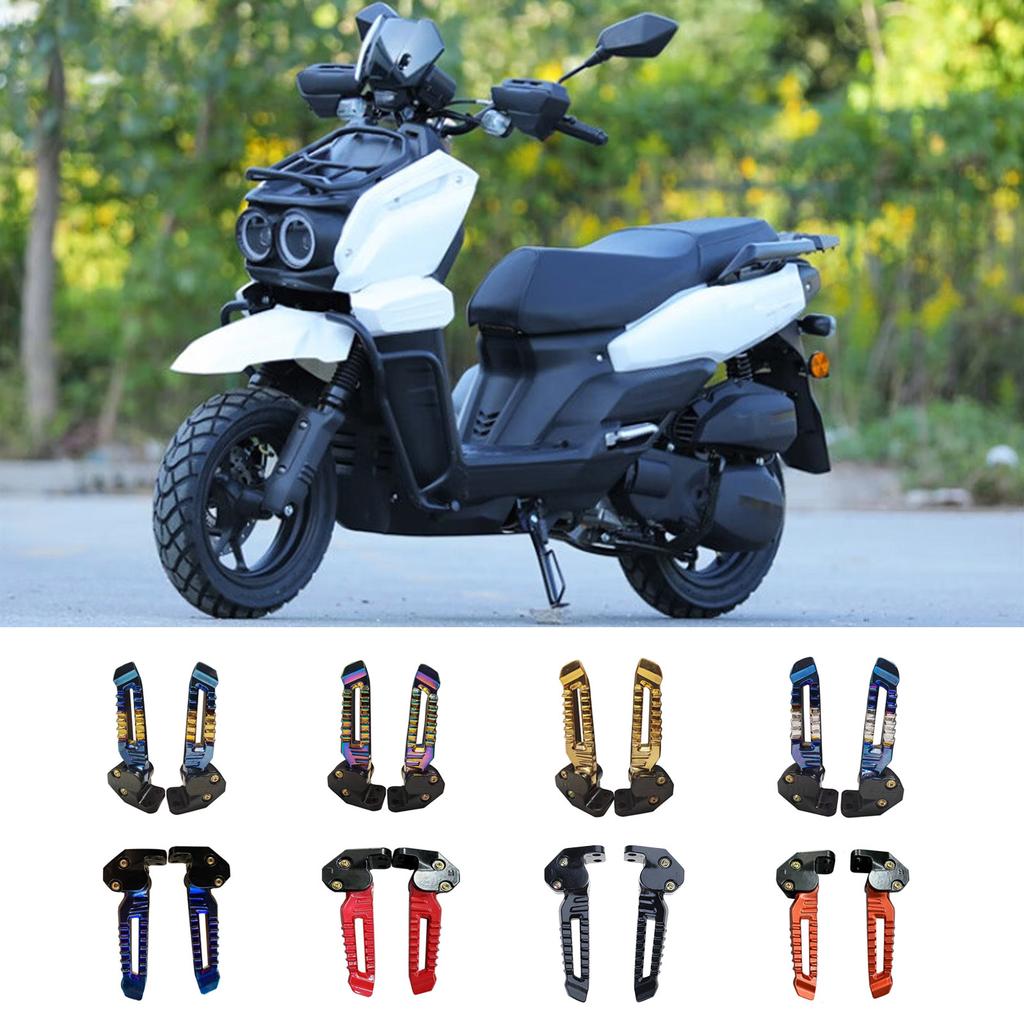 Náhradní stupačky motocyklu Pedál opěrky nohou pro 150cc 125cc Pedály opěrky nohou Motocyklové příslušenství Snadná instalace