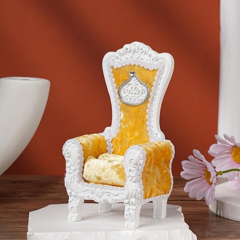 Multifunktionale Sofa-Figur Schmuck-Organizer Präsentationsständer und für Ringe Ohrringe Schmuckstücke Heimdekorationsbedarf
