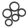 20PCS Mixed Idle Wheel Belt Loop Idler Pulley Rubber Ring For Cassette Deck Tape Recorder Audio-Stereo Player