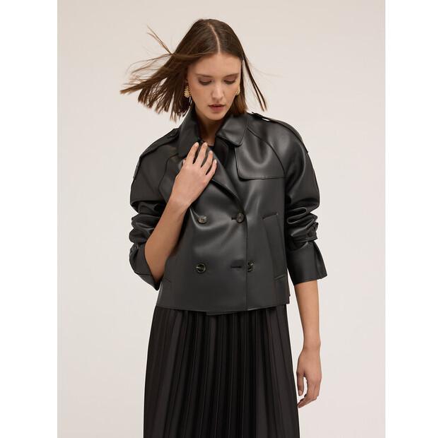 Куртка из имитации кожи Motivi R305W100151N033 EU 40_42