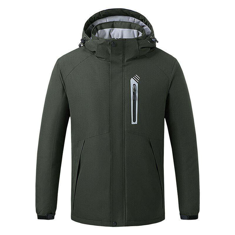 Luxurious Usb Electric Heated Coat With Hooded Jacket For Ultimate Winter Warmth