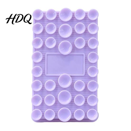 Durable Aluminum Core Holder Foldable Silicone Phone Stand with Aluminum Adjustable Bendable for Desk Compact Gadget Organizer Portable Suction Cup