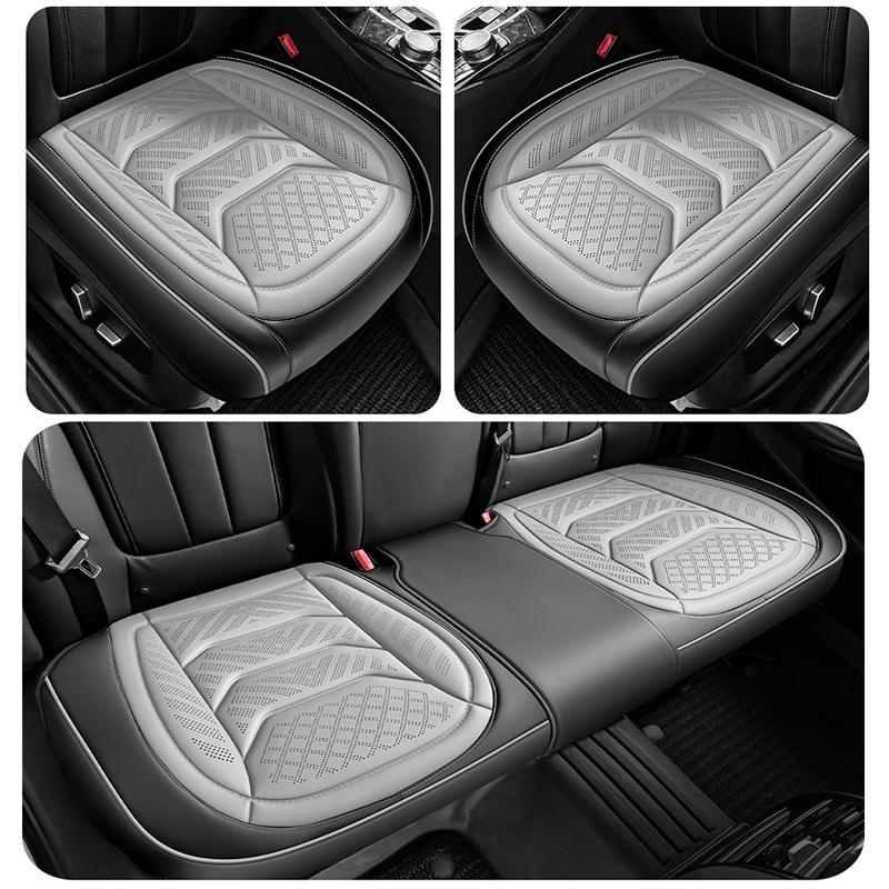 Universal Style Pu Leather Car Seat Cover Cushion for NISSAN Qashqai Juke Leaf Armada Altima Cube Dualis Tiida Auto Accessories