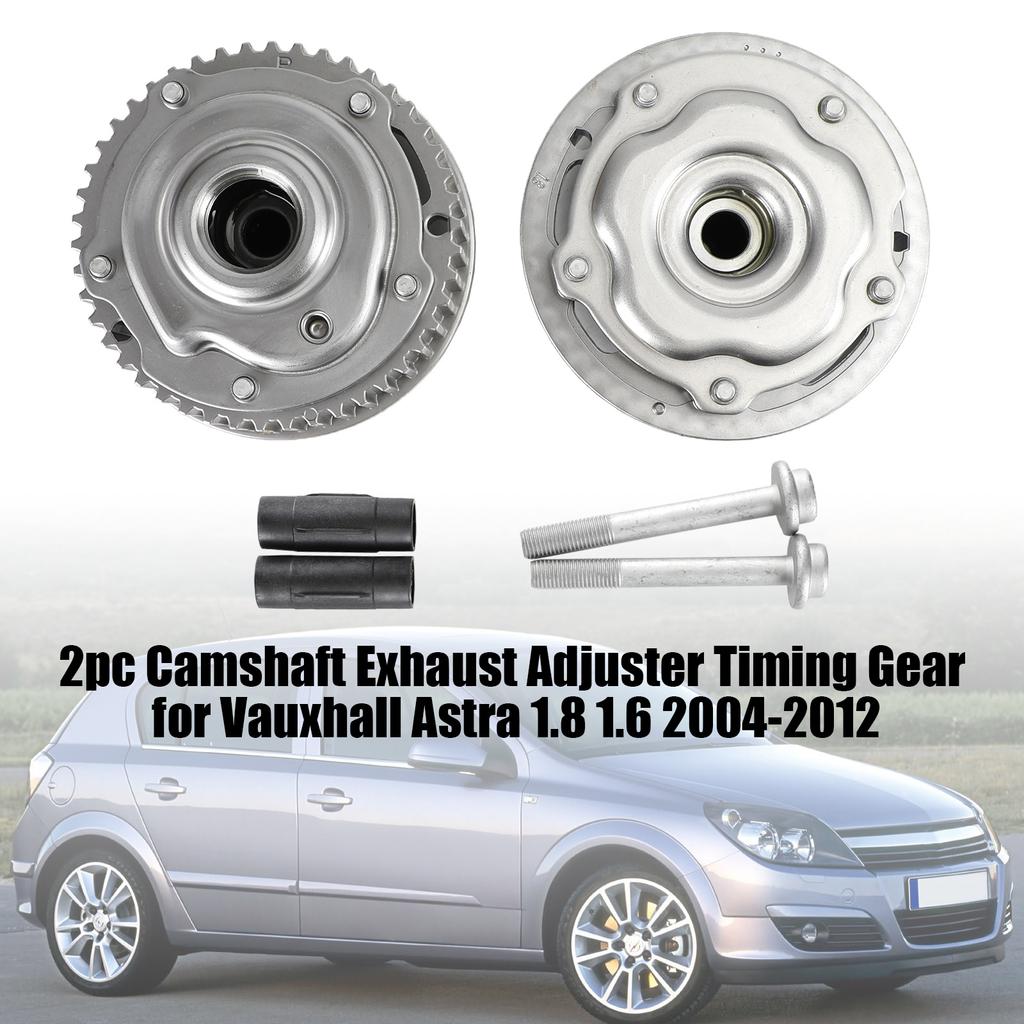 2pc Intake & Exhaust Camshaft Adjusters for Vauxhall Astra 1.8 1.6 2004-2012