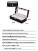PU Leather Watch Display and Storage Box