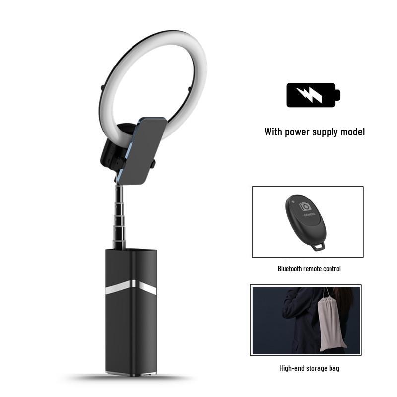 

Germany 2026 Portable CYKE Foldable Outdoor Phone Holder with Fill Light Built-in Battery 4000mAh