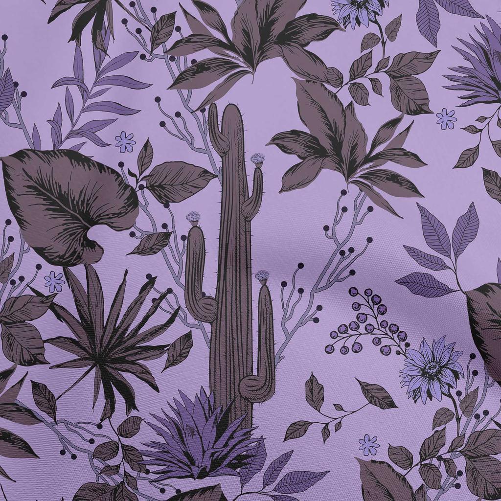 oneOone Cotton Poplin Aqua Blue Fabric Tropical Fabric For Sewing Printed Craft Fabric By The Yard 42 Inch