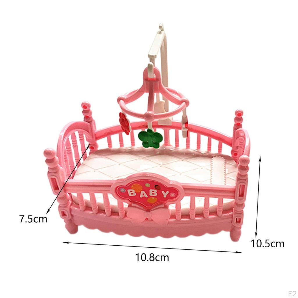 Horse Mini Furniture Dollhouse Miniaturebed for Dollhourse Decorative Collection