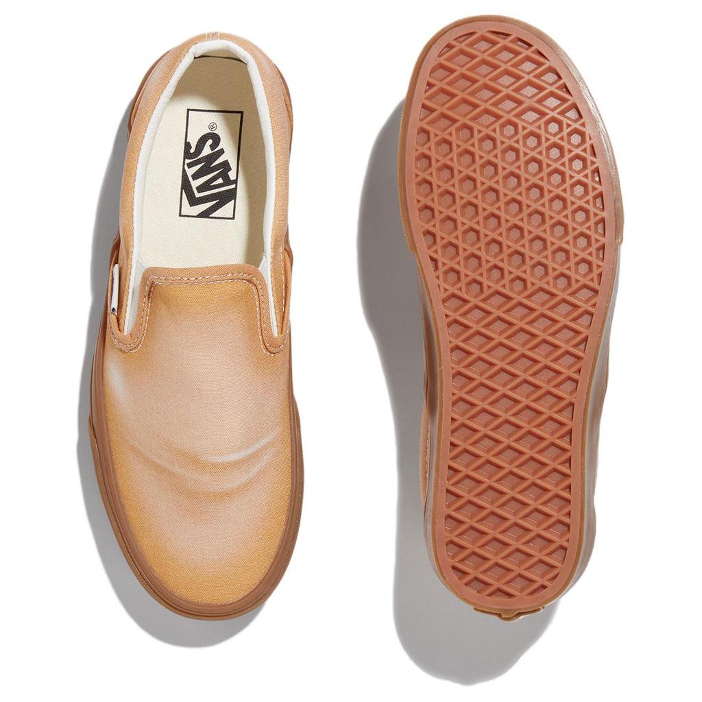 Vans Slip-On Comfortable Versatile Low-Top Skate Shoes Unisex Sneakers Dark-Yellow VN0A2Z41BLS1