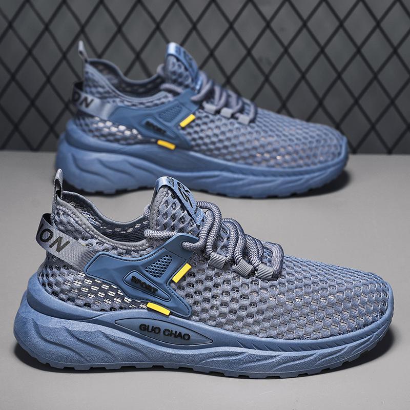 

CYYTL Обувь для мужчин Летние уличные сетчатые кроссовки Повседневная дышащая обувь для бега, тенниса, на платформе, спортивная, для пеших прогулок, роскошные дизайнерские лоферы 39