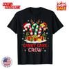 Christmas Holiday Family Funny Candy Cane Crew Unisex Inspired Graphic Shirt NEW