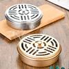 Mosquito Repellent Box Durable Mosquito Coil Disk Stable Convenient  Premium Mosquito Incense Box with Cover