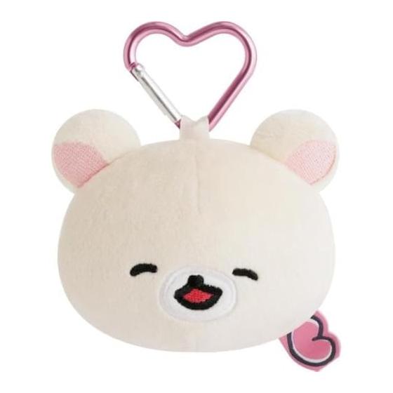 FE46502 Rilakkuma Yuru Yuru Poka Poka Series Plush Mirror Korilakkuma
