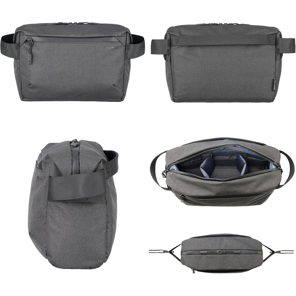 HAKUBA Camera Bag Plus Shell City Sling 4 G05 AZ Black Shoulder Bag Camera Shoulder Top Access Everyday Use AMZSP-CT05SL4BK 4977187001815