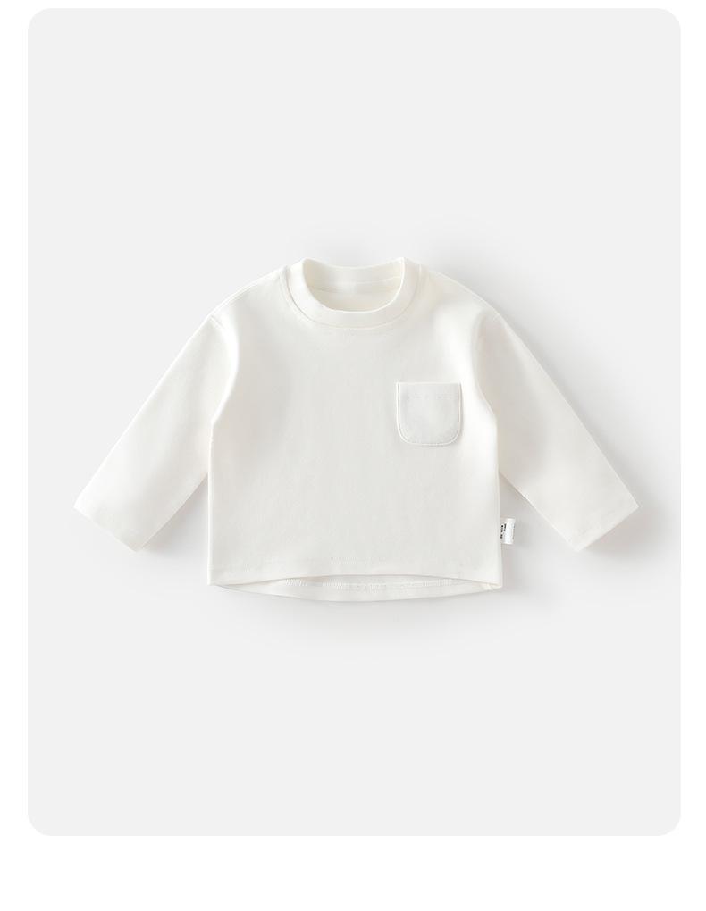 Shu Velvet Autumn Infant Base Layer: Warm Top for Baby Boys & Girls