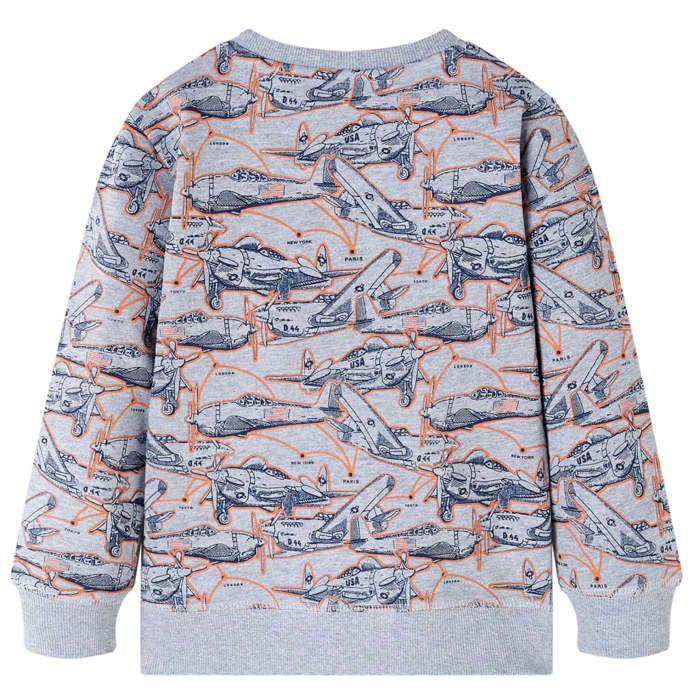 Sweatshirt pour enfants gris mélange 92/104/116/128/140