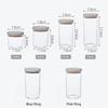 Sealed Jar Kitchen Storage Sealed Ring Bottle Food Grade Transparent Container Miscellaneous Grain Snack Storage Jar