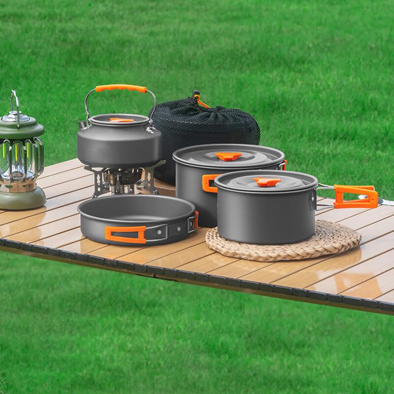 OEING Outdoor Camping Kettle & Cookware Set