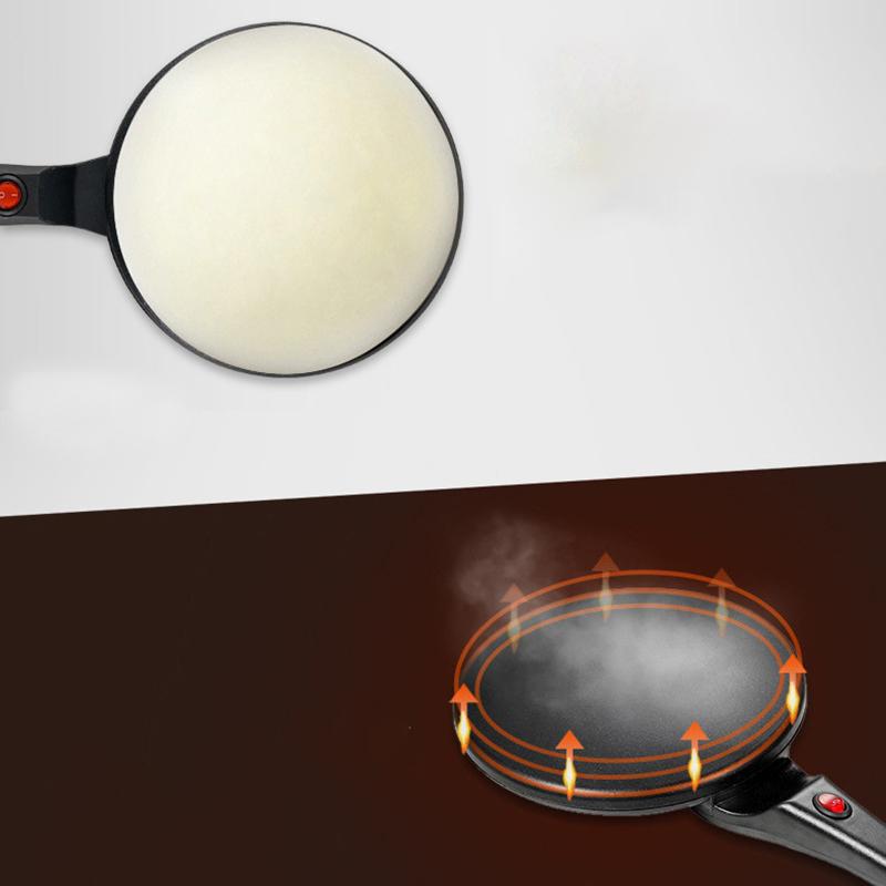Electric Crepe Maker Cake Maker Machine Breakfast Pizza Baker Pancake Baking Pan Non-Stick Pan Chinese Spring Roll Cooking Pan