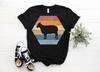 Schaf Vintage Retro T-Shirt, Bauern Geschenke Shirts, Heilende Landwirtschaft Tees, Nutztierliebhaber Kostüm, Lustiges Lamm Mädchen Oberteil Outfit, Mama Papa Kleidung,