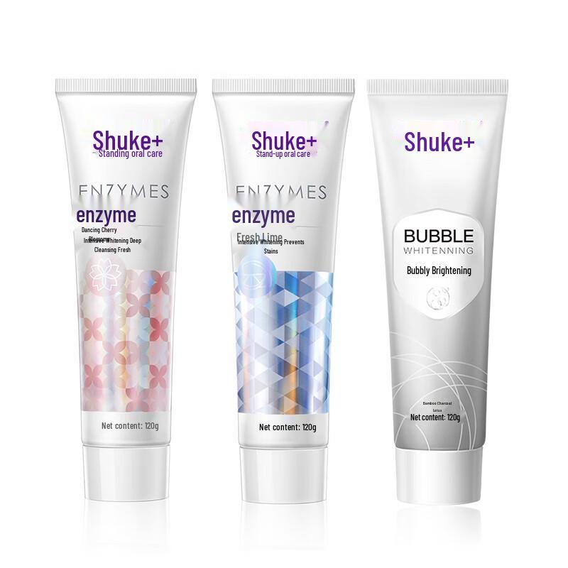 

Shuke Toothpaste 3-Pack Variety Set