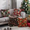 Festlich gemusterte WeihnachtskissenbezügeGeeignet für Sofa Auto Schlafzimmer dekorativer Kissenbezug Kissenbezug