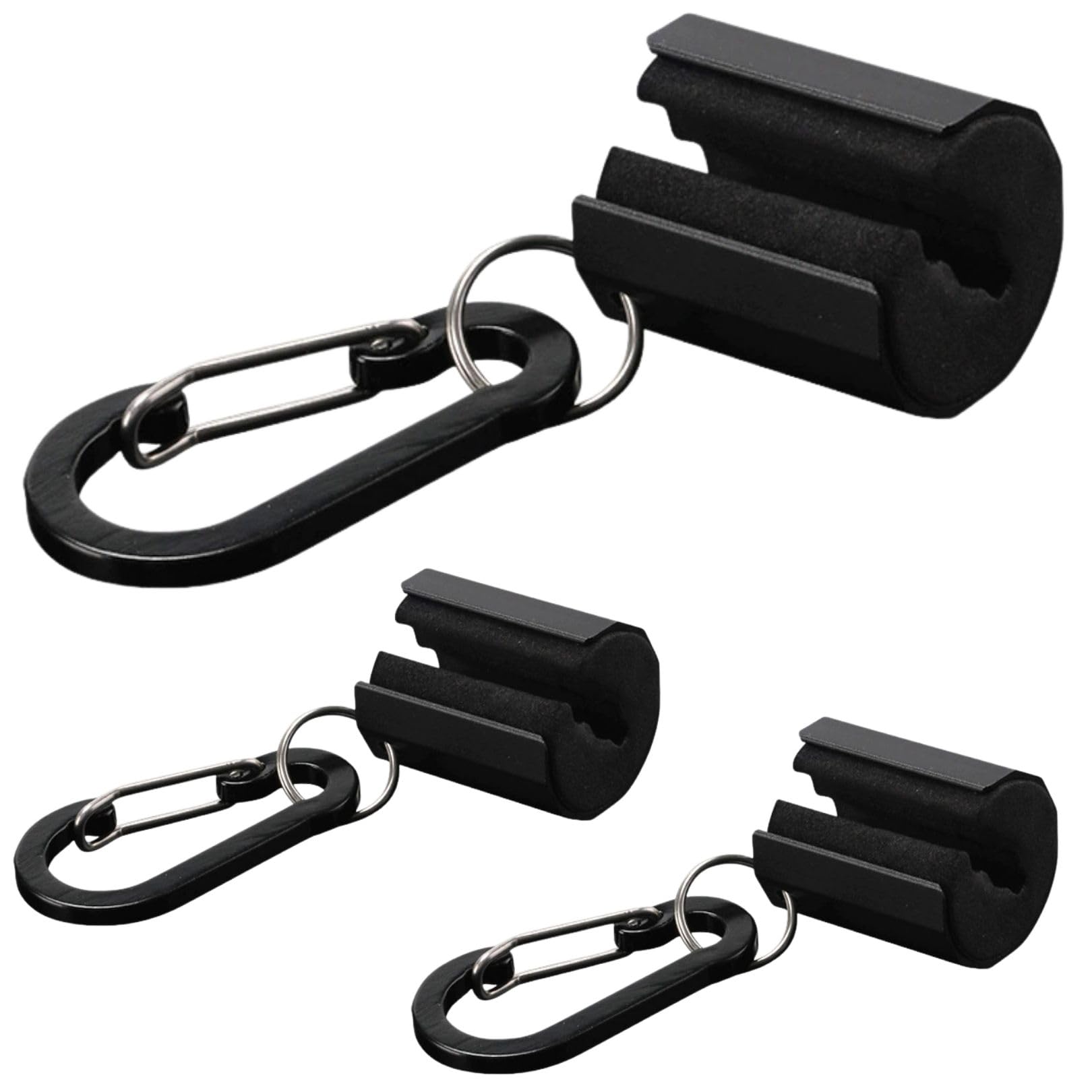

Rod Holder Set of 3 Fishing Rod Fixation Fall Prevention free чёрный