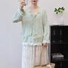Autumn and Winter New Bead Design Knitted Sweater Top Loose Soft Waxy Gentle Wind Sweater Pullover Woman