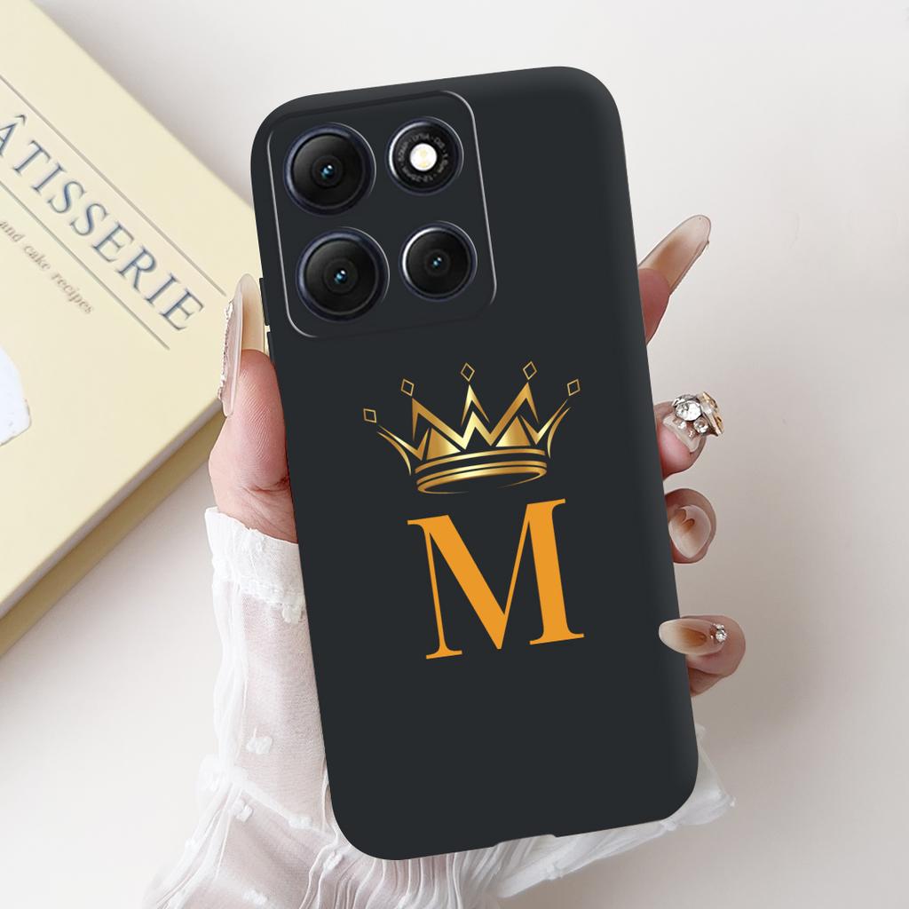 For Motorola Moto G86 Power Case Cover For MotoG86 G 86 Power Case Letter Painted Shockproof Soft Silicon Phone Cases Back Cover
