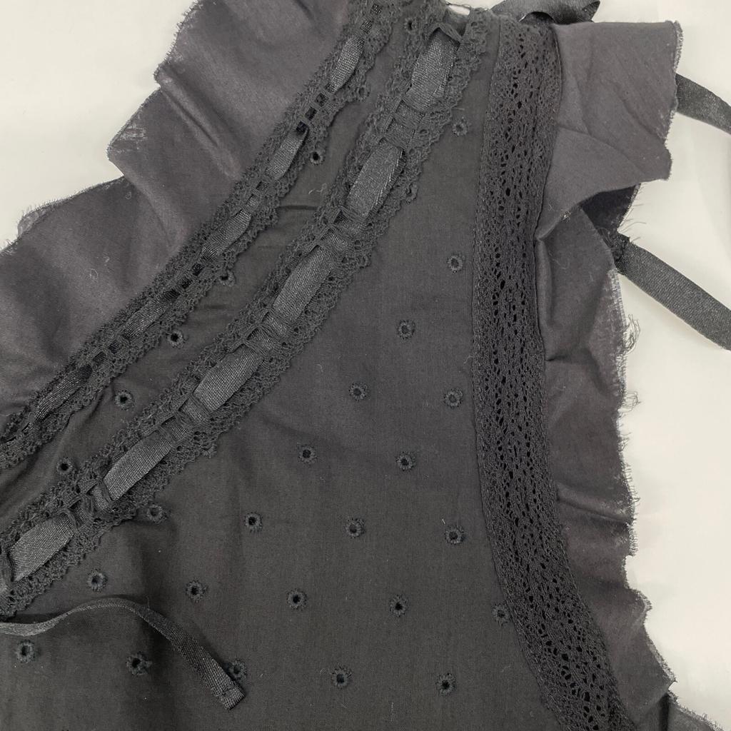 Diesel 00SG95 One Shoulder Ruffle Dress Dress M blackUsed