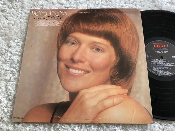 

LP Record DIANA TRASK - Lean It All On Me DOS26022 Dot Records 1974 US Folk Used