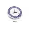 zrvmt3 2025 Hot Car Metal Flat Hood Emblem Front Badge For Mercedes Benz GLE GLC GLS CLS CLA GLA GLK ML C197 R231 X166 C217 C216 R172 C