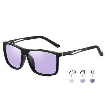 Feisedy Polarisierte Sonnenbrille, UV400, UV Ultra Night Drive Out B1115, Herren-Sonnenbrille, Dimmen, Ändern, Schutz, Schutz, Damen-Sonnenbrille, Licht,