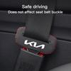 ATZ4   For Kia Morning Picanto XCeed Soul Cerato Venga Cadenza K9 Seltos Te Car Logo Seat Safety Belt Buckle Cover Interior Accessories