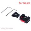 YY30-Quick Release Mount Plate Board Anti-shake Clamp V Port for Gopro11 for Insta360 for OSMO Action Camera Gimbal Tripod Cage