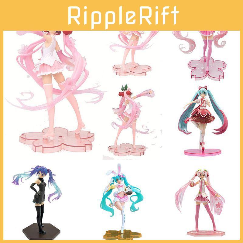 Hatsune Miku Cartoon Virtual Singer Manga Statue Figurines Stunning Collectible Model Toy