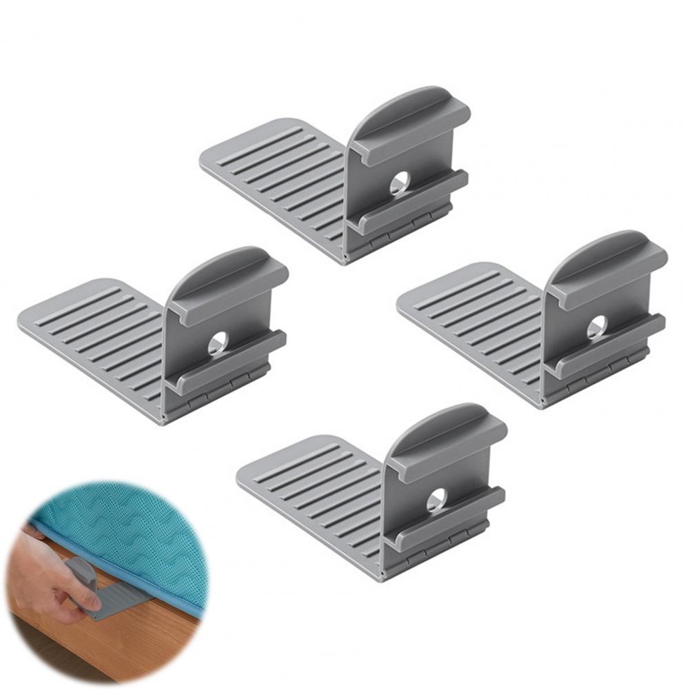 Sheet Fixing Clip Bed Sheet Holder Set with Lock Strip for Non-slip Corner Fastening Keep Sheets Tight On Mattress Sizes