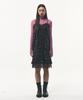 Podeowedeo Crease Lace Dress (Black)