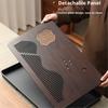 2026 New Tea Tray Home Small Water Storage Tea Platform Tea Set Tea Tray Tea Sea Dry Brewing Platform Tray