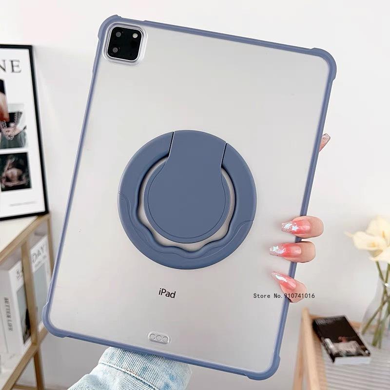 360 Rotating Stand Case for IPad Air 13 11 2024 Pro 12.9 Handheld Cover IPad 10.2 7th 8th 9th 10th 10.9 Air 3 4 5 Mini 6 7 Funda