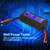 130AMP Watt Meter Solar Wind Power Analyzer LCD Electricity Monitor Volt Tester(Black)
