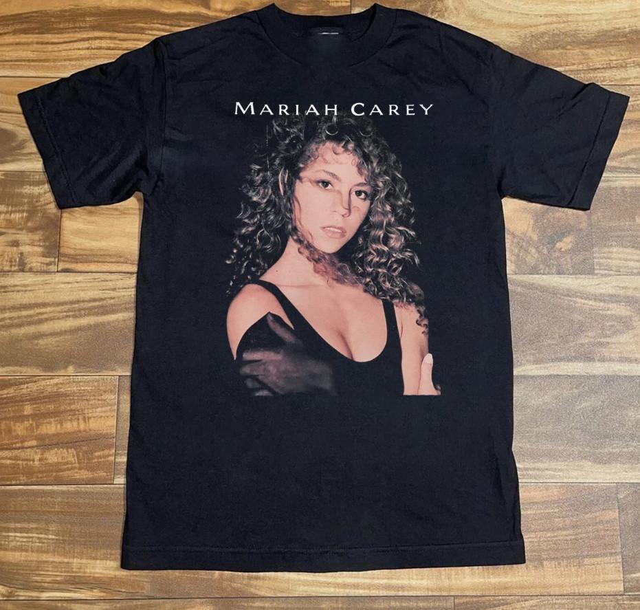 Mariah Carey Album Music Black Tee Unisex T-shirt S-5XL XXXXL