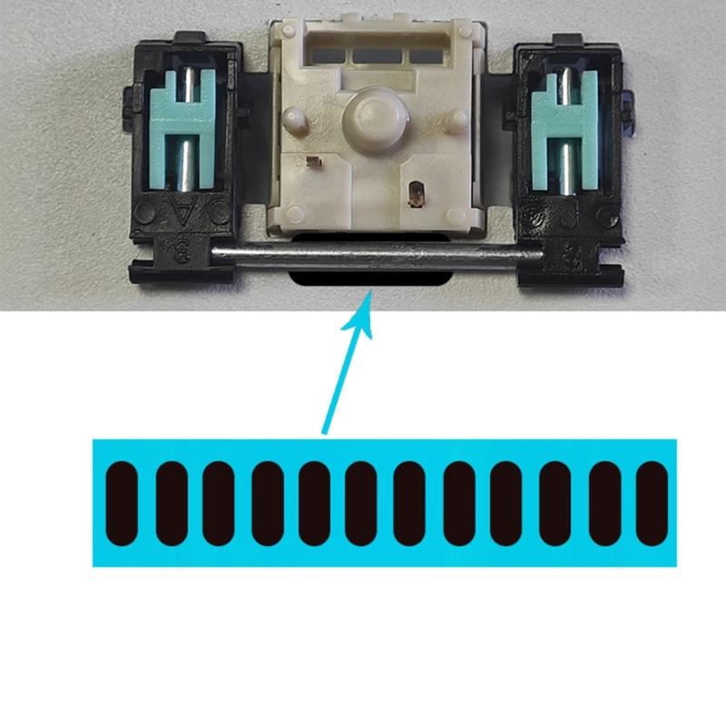 Mechanical Keyboard Steel Plate Satellite Shaft Repair Gasket Satellite Shaft Lower Pad Stabilizers Pad Repair Tool