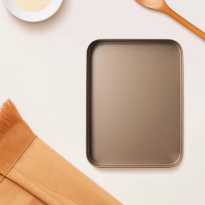 Rectangular Roaster Tray Baking Tin Pan Roasting Nonstick Oven Dish Tray Kitchen