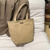 Large Capacity Canvas Bag Student Class Commuter Tote Bag