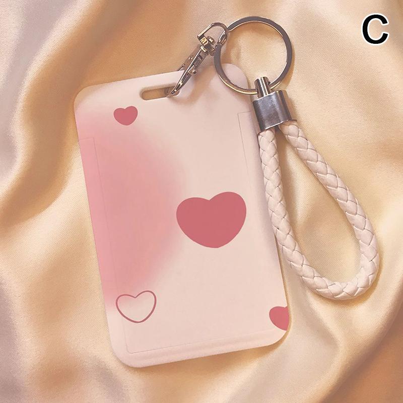 

1 шт. Женский Мужской Визитница Мультяшный Милый Держатель для Кредитных Карт С Кольцом для Ключей Держатели для Банковских ID Бейдж Обложка для Проездного Билета Ребенка