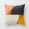 Decorative Home Pillow Case Cushion Covers  Nordic    Morandi Shape Geometric Abstract Bed X Yellow